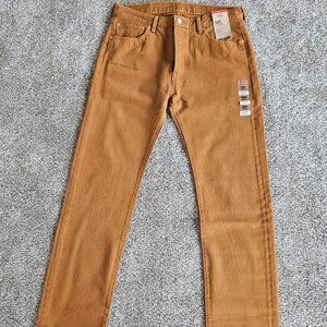 Mens Levi's 501 Button Fly Jeans 33 x 32 NWT